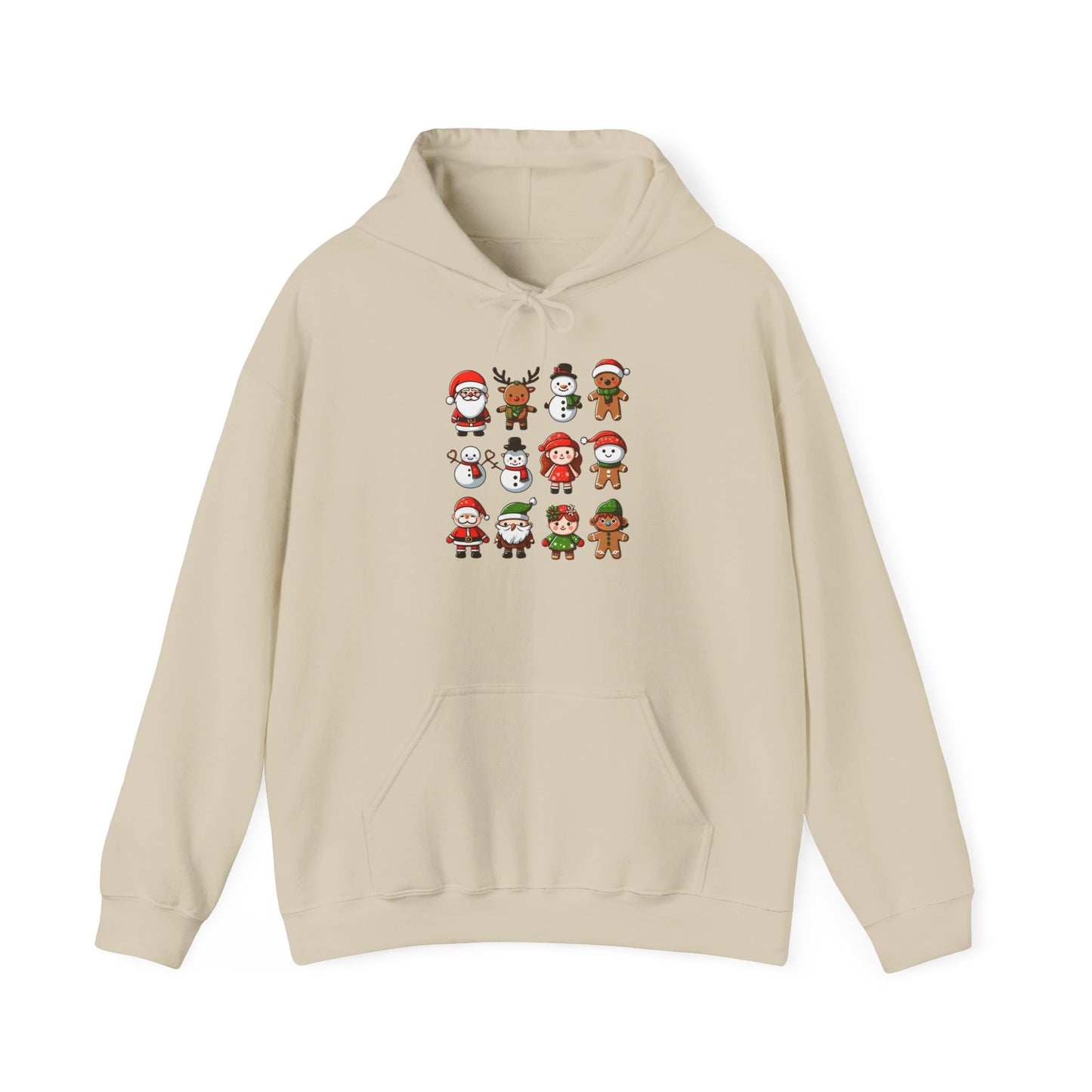 Christmas Motifs | Unisex Heavy Blend™ Hooded Sweatshirt