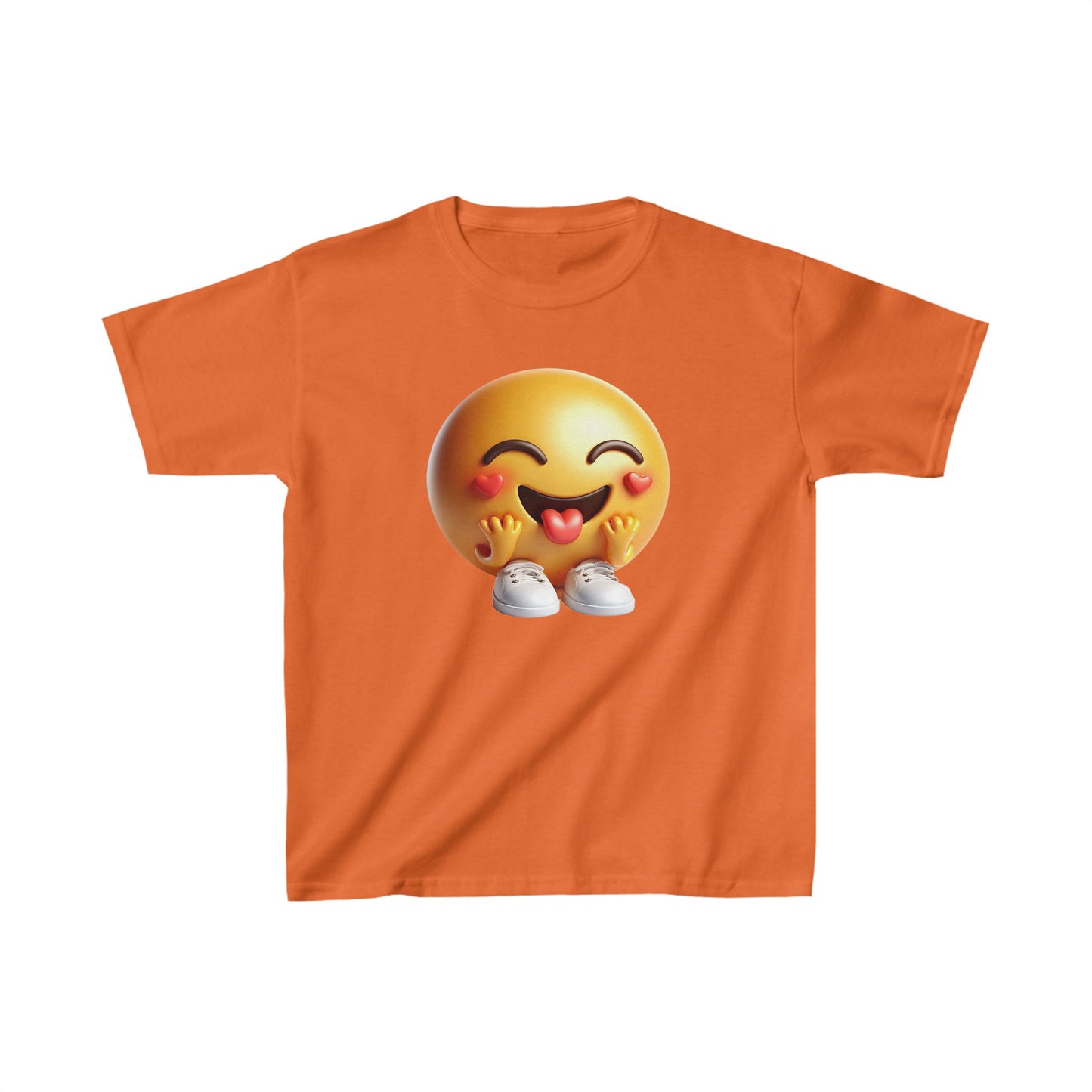 Emoji with shoes | Kids Heavy Cotton™ Tee