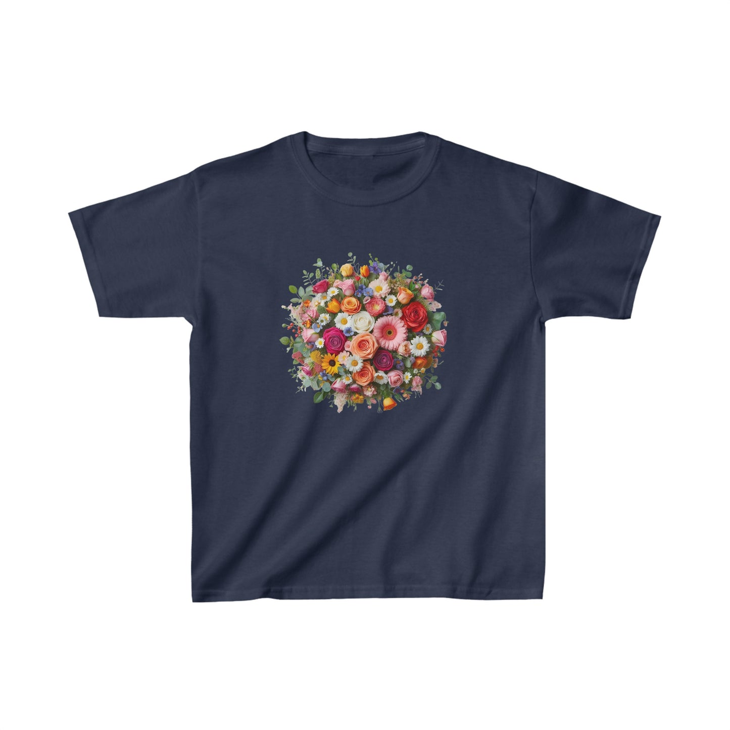 Set of Flowers | Kids Heavy Cotton™ Tee