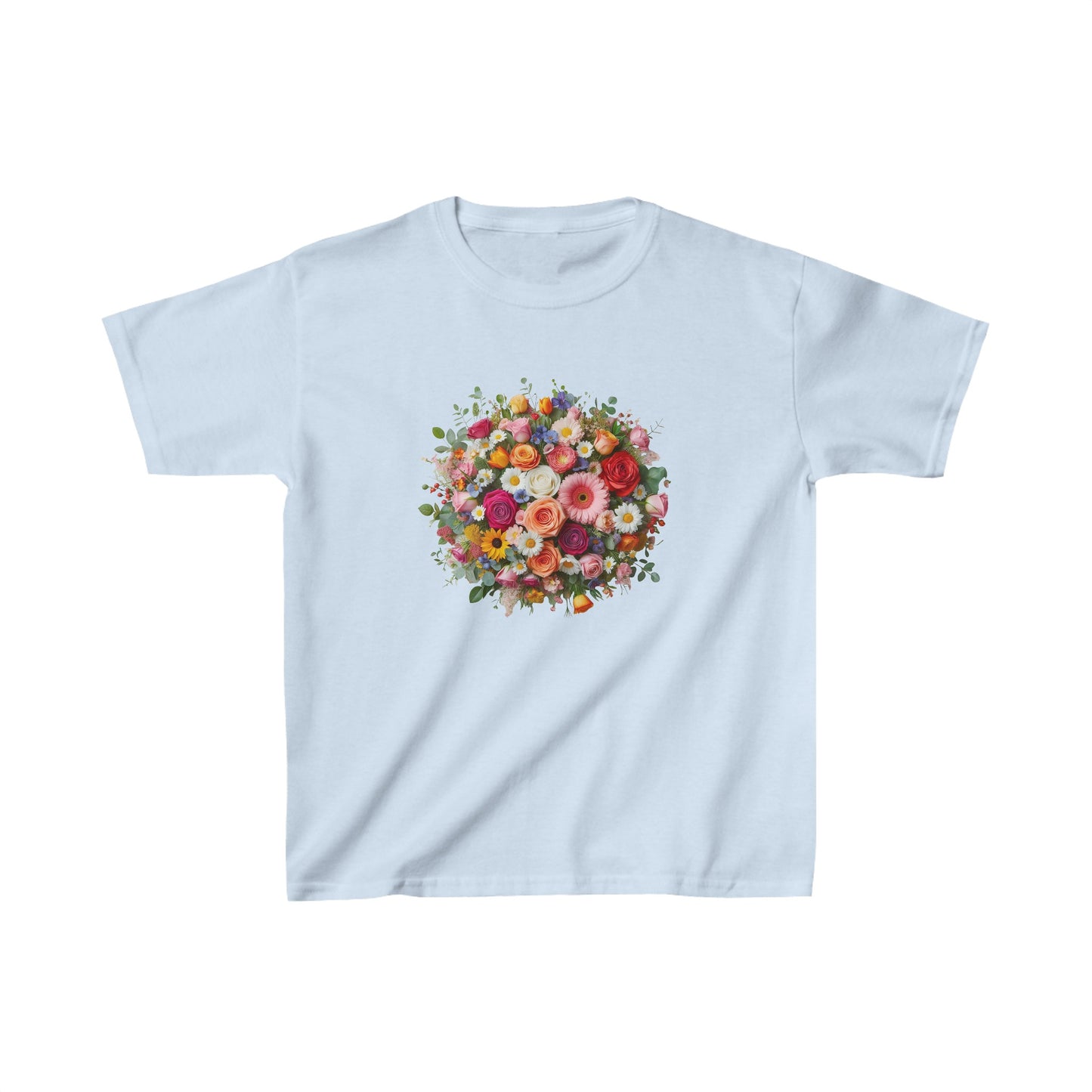 Set of Flowers | Kids Heavy Cotton™ Tee