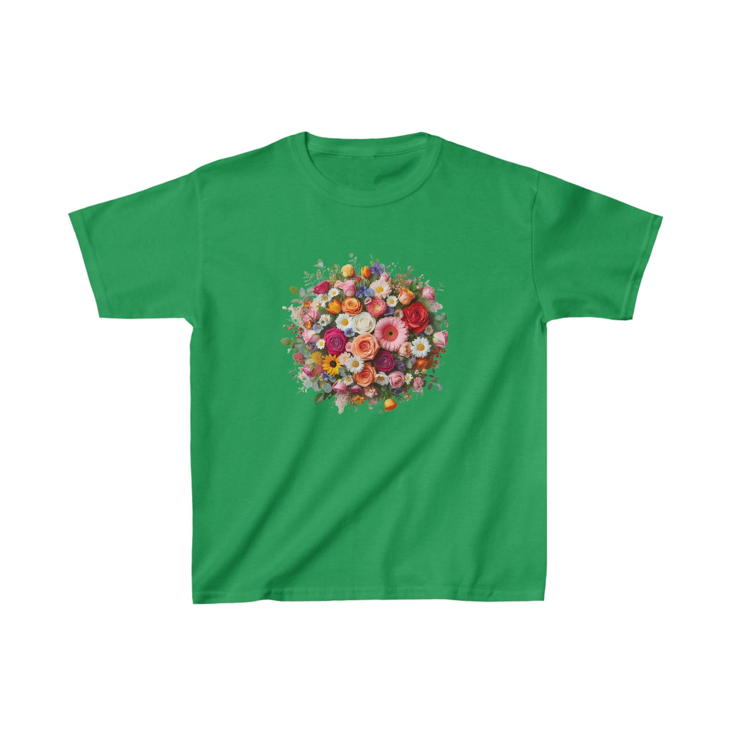 Set of Flowers | Kids Heavy Cotton™ Tee