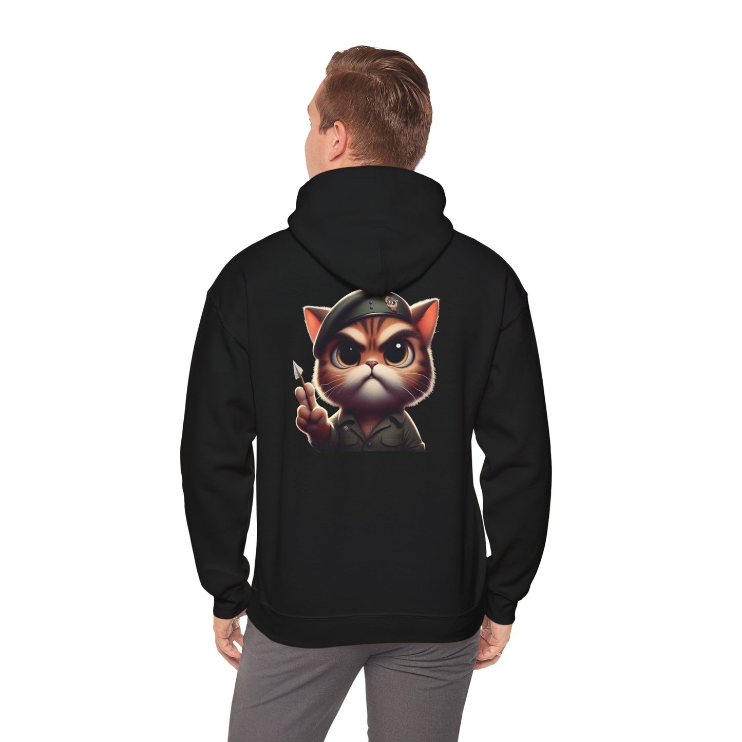 Funny Cat | Unisex Heavy Blend™ Hooded Sweatshirt