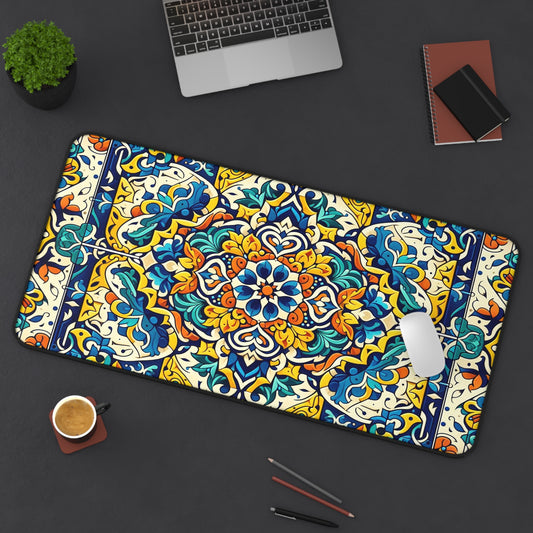 Boho Geometric Pattern | Desk Mat