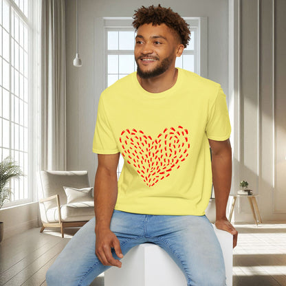 Footprint of Hearts | Unisex Soft T-shirt