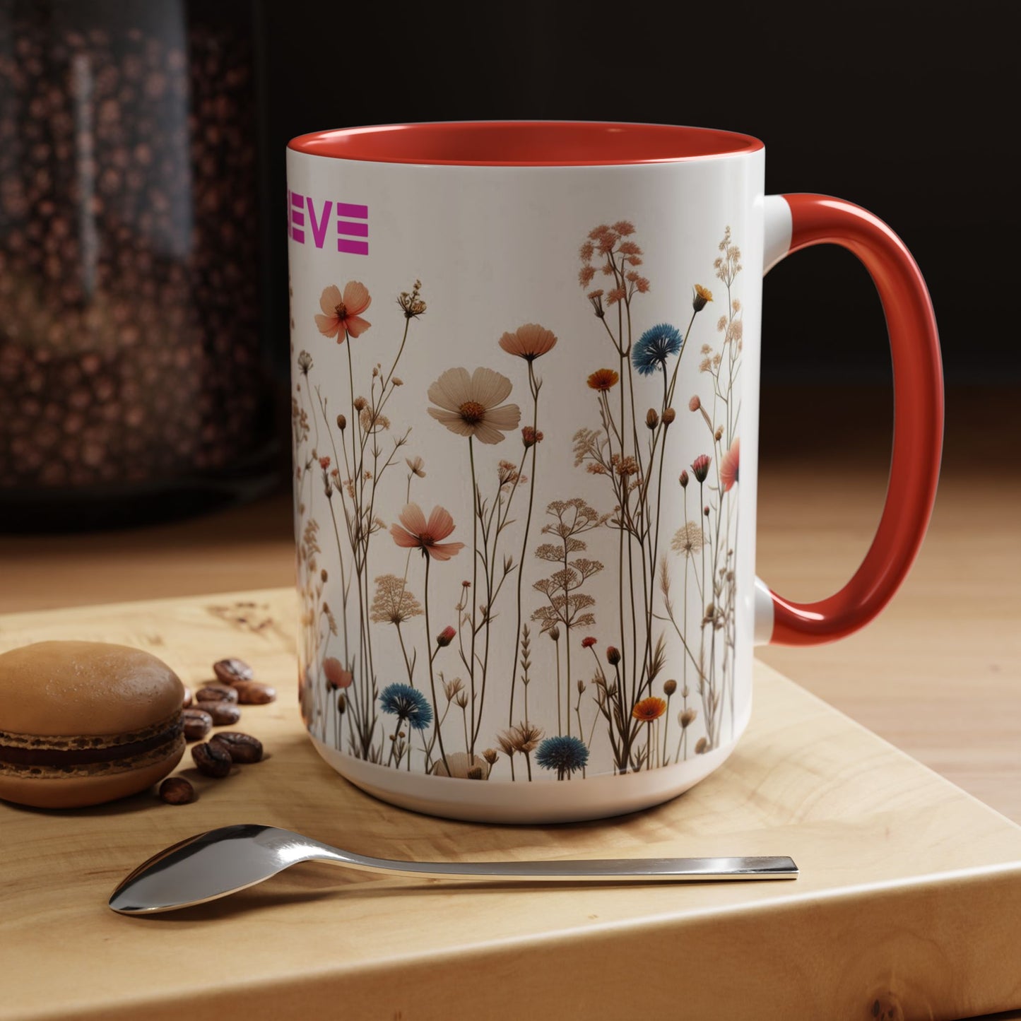 Believe | Wildflowers | Accent Coffee Mug (11, 15oz)