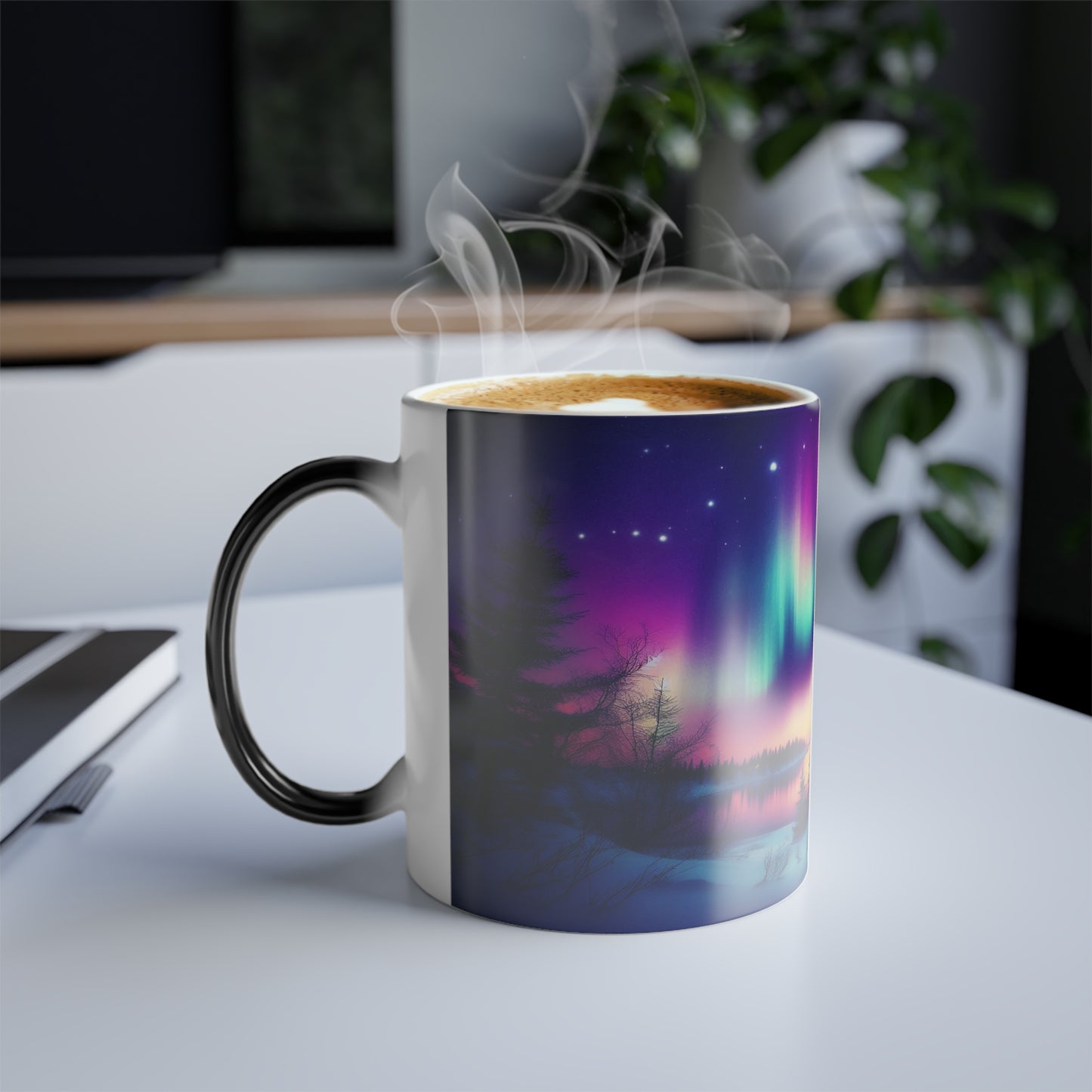 Beautiful Northern Lights | Color Morphing Mug, 11oz