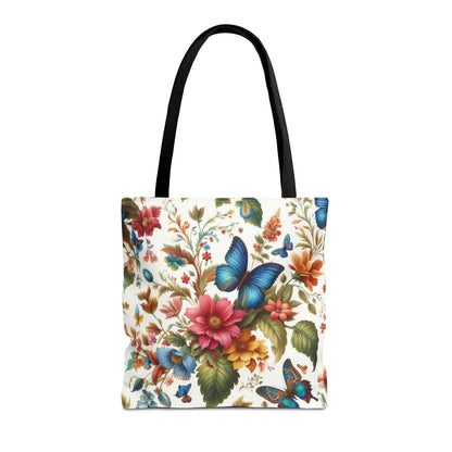 Flowers and Butterflies | Tote Bag