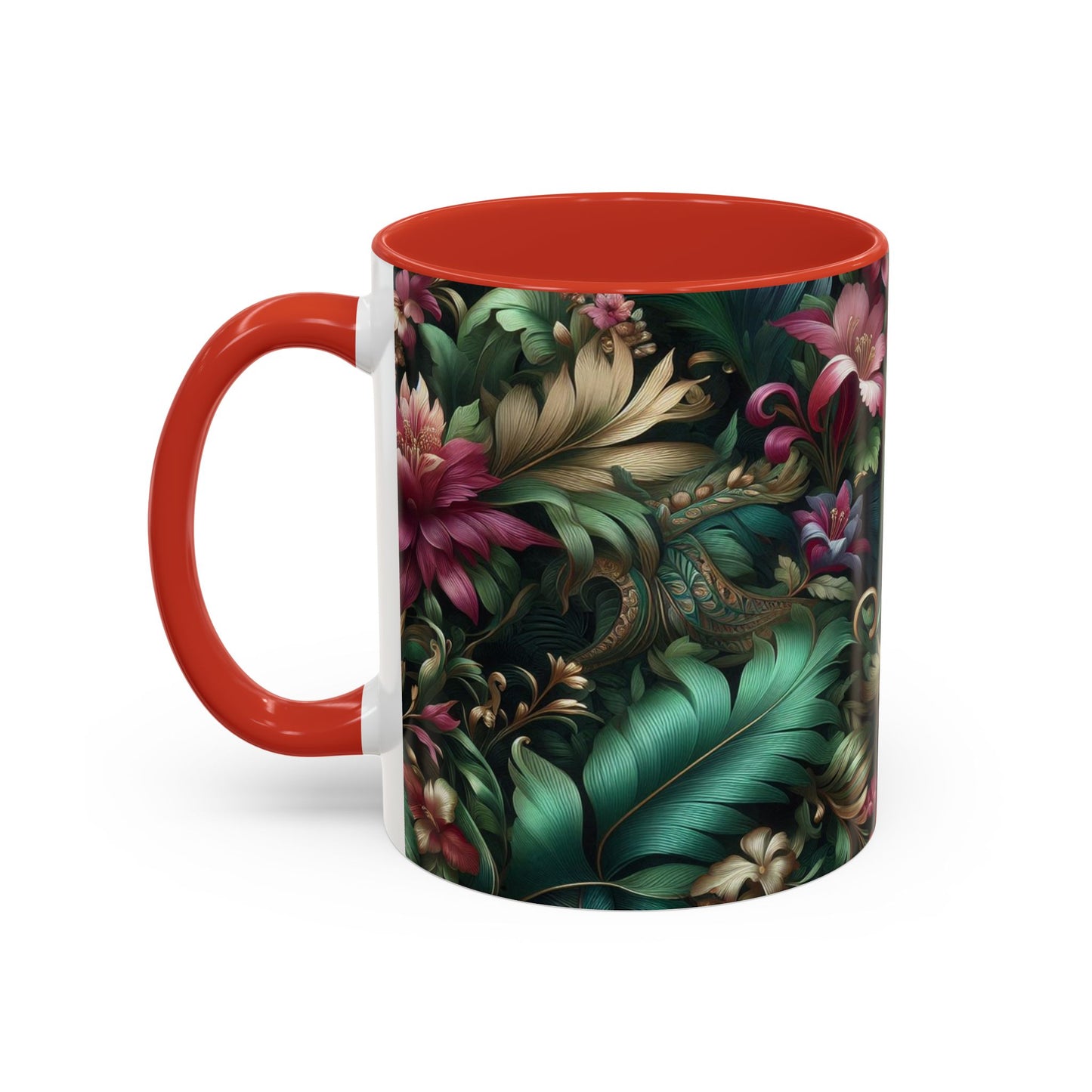 Forest Greenery | Accent Coffee Mug (11oz)