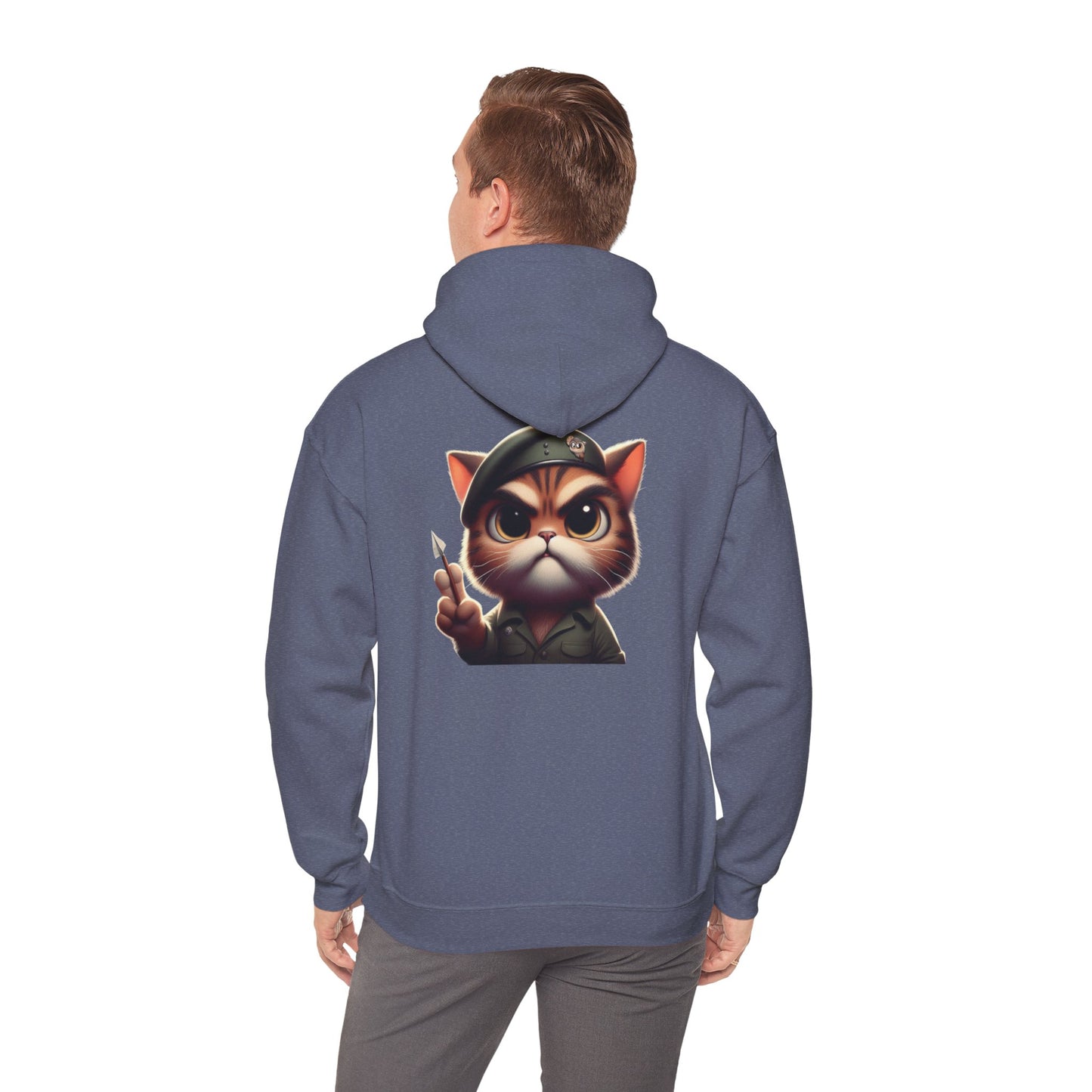 Funny Cat | Unisex Heavy Blend™ Hooded Sweatshirt