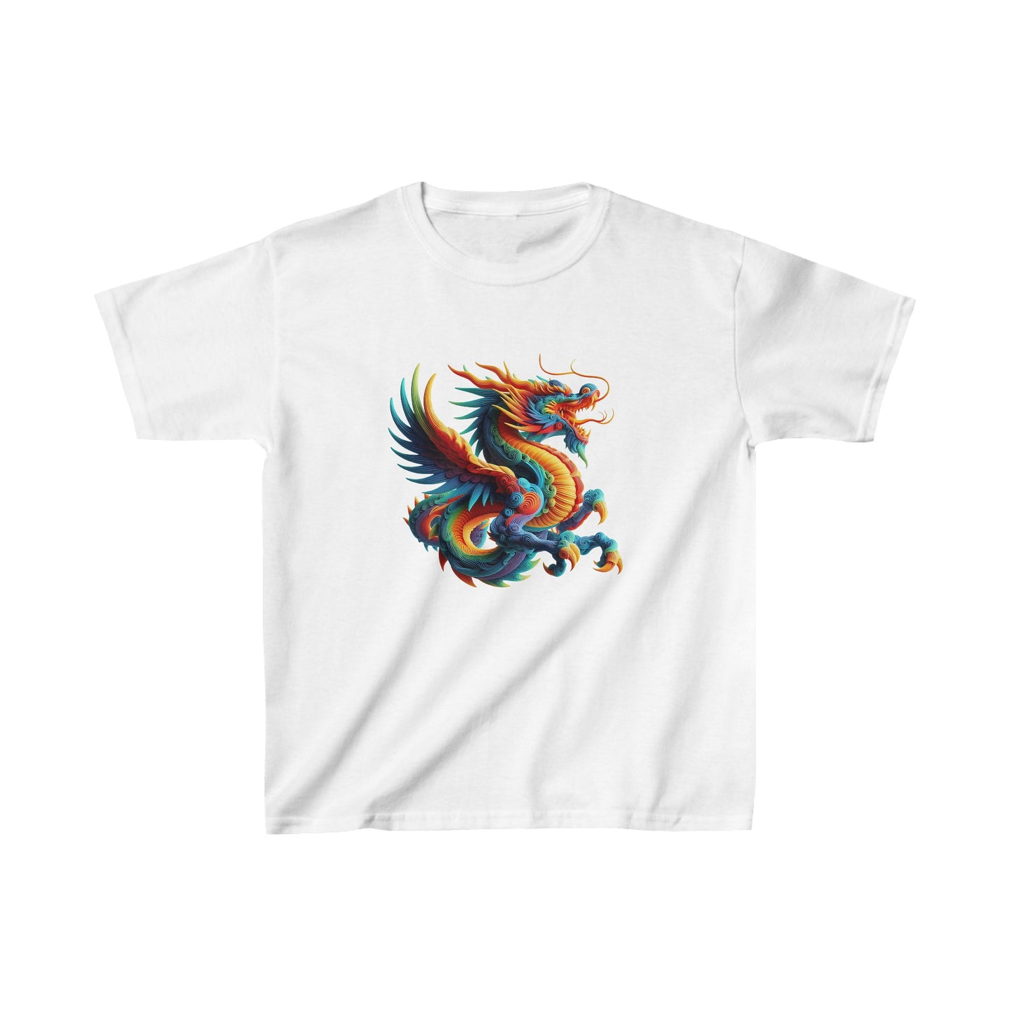 Dragon | T-shirt en coton épais™ pour enfants