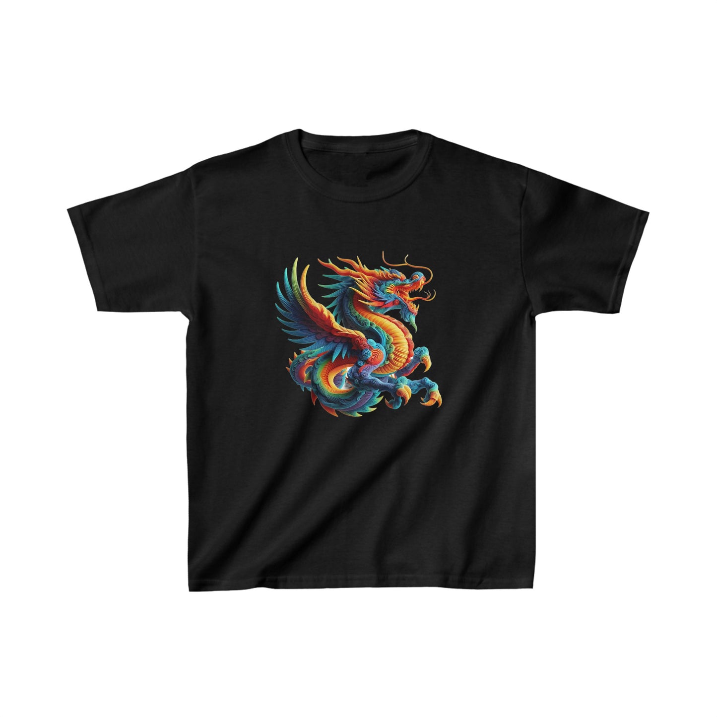 Dragon | T-shirt en coton épais™ pour enfants