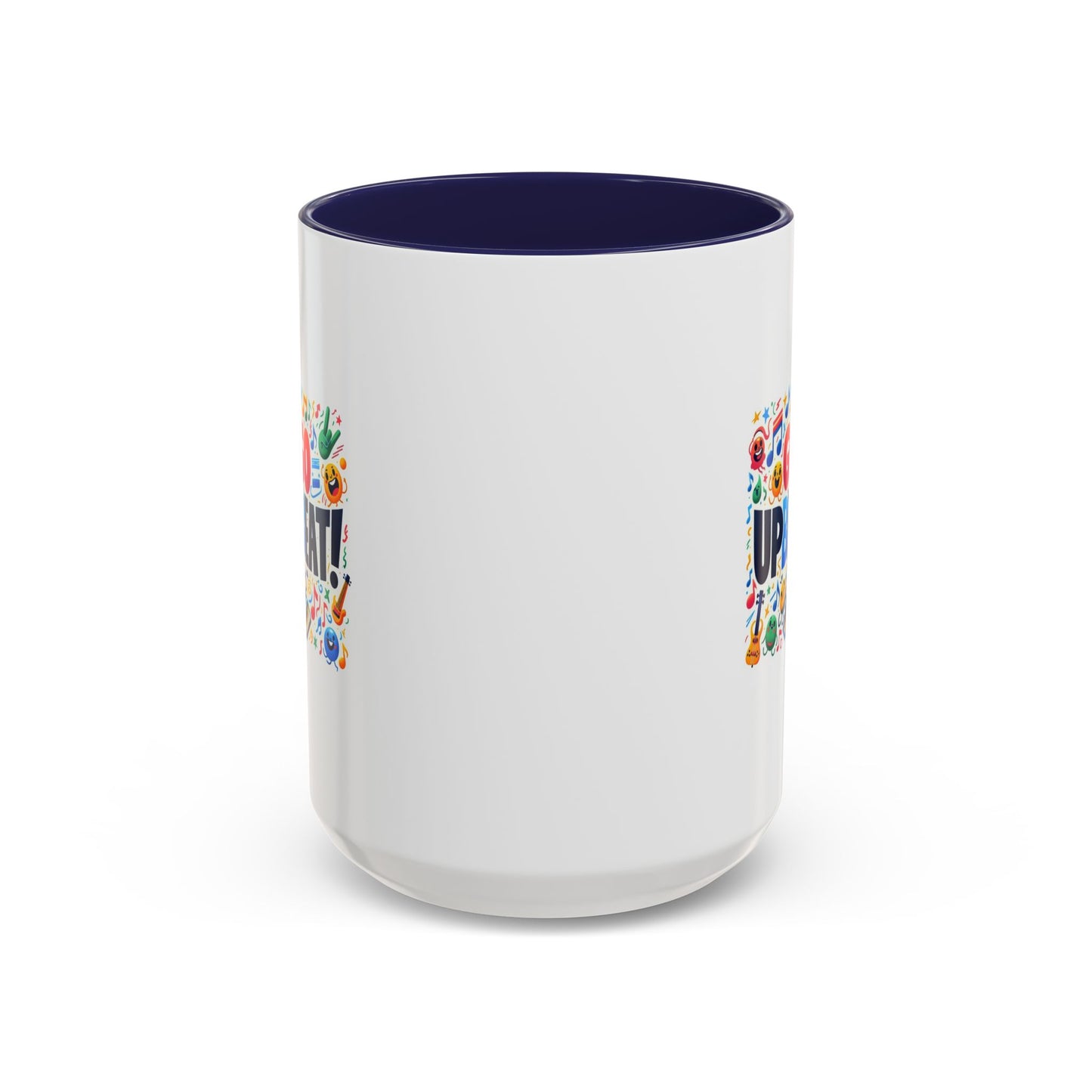 Go Upbeat! | Accent Coffee Mug (11, 15oz)