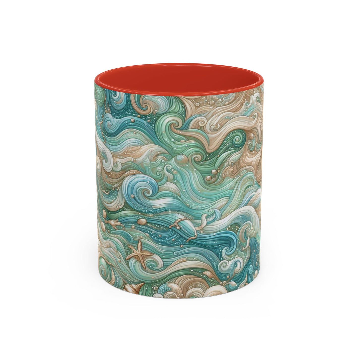 3D Ocean Beauty | Accent Coffee Mug (11oz)