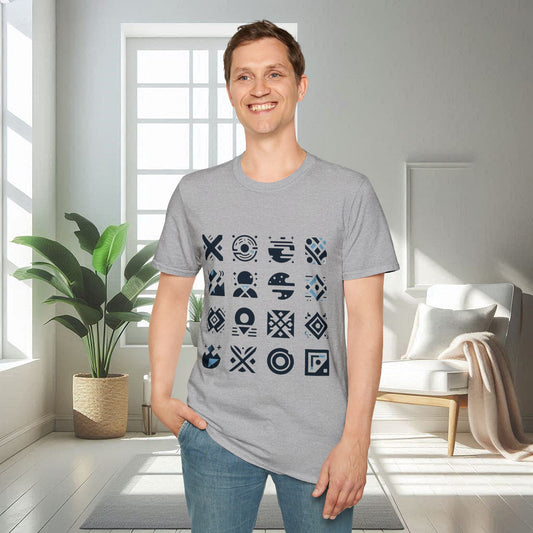 Geometric Lines | Unisex Soft T-shirt