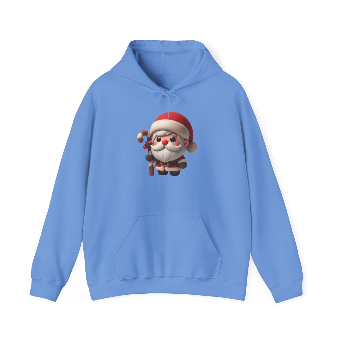 Santa with a Candy Cane | Unisex Heavy Blend™ Hooded Sweatshirt