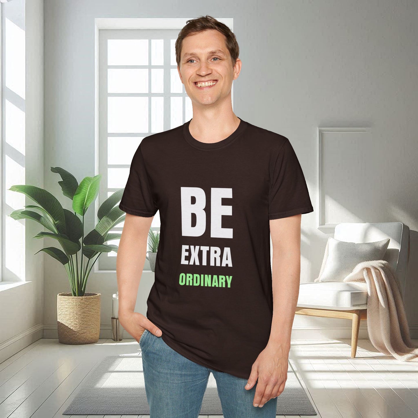 Soyez Extra Ordinaire | T-shirt doux unisexe