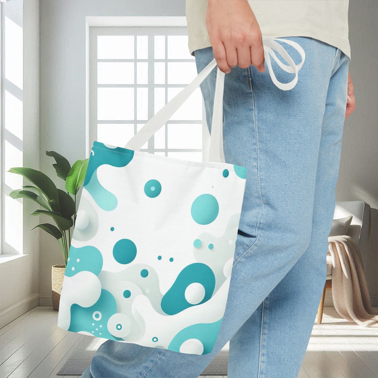 A Splash Of Teal | Tote Bag