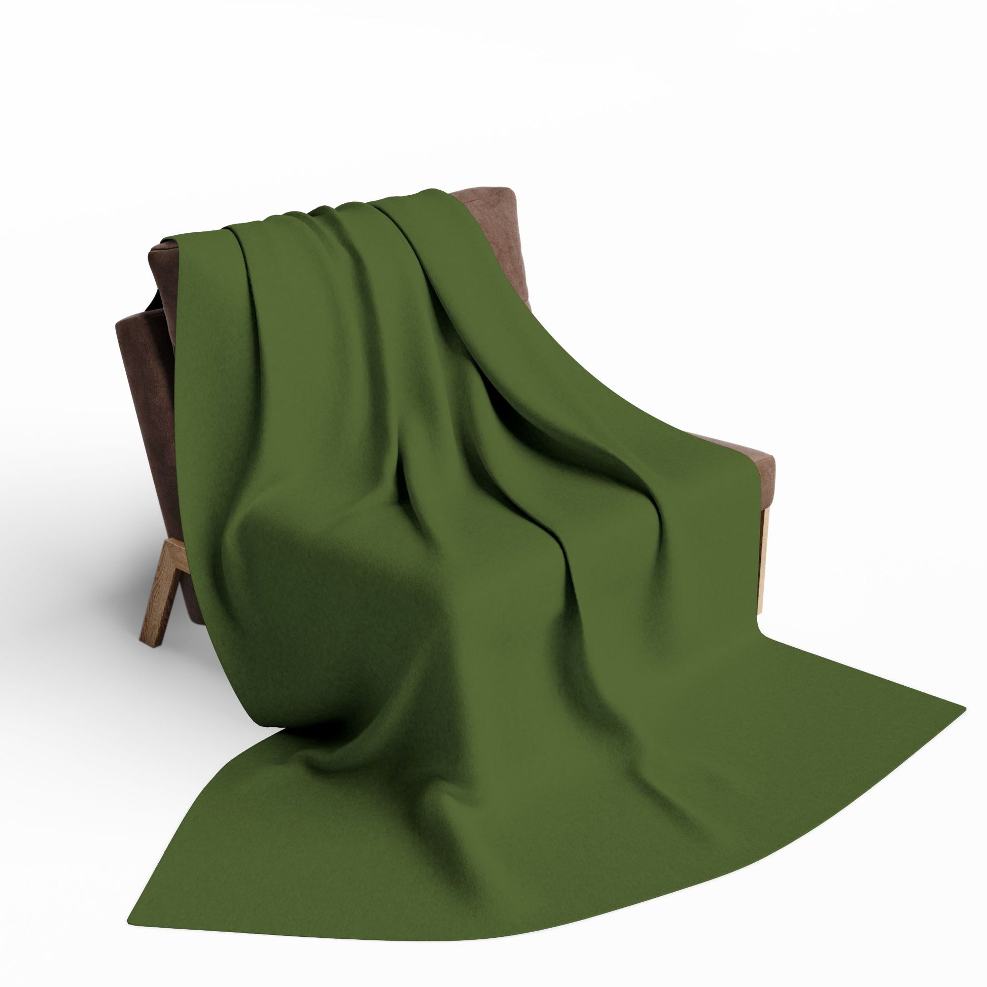 Dark Olive | Arctic Fleece Blanket