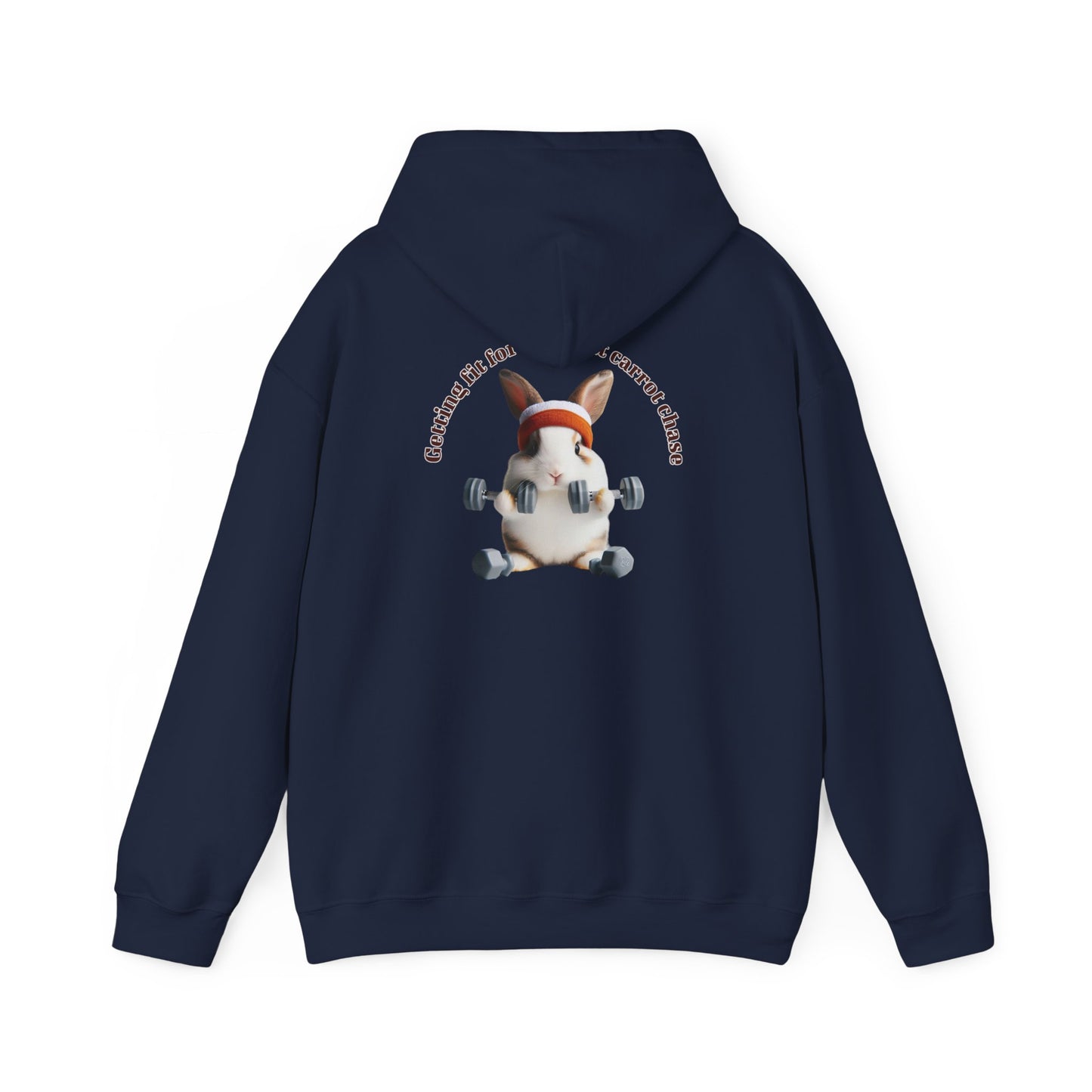 Se préparer pour la prochaine chasse aux carottes | Sweat-shirt à capuche unisexe Heavy Blend™