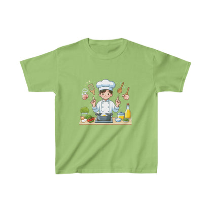 Master Chef | Camiseta de algodón pesado para niños