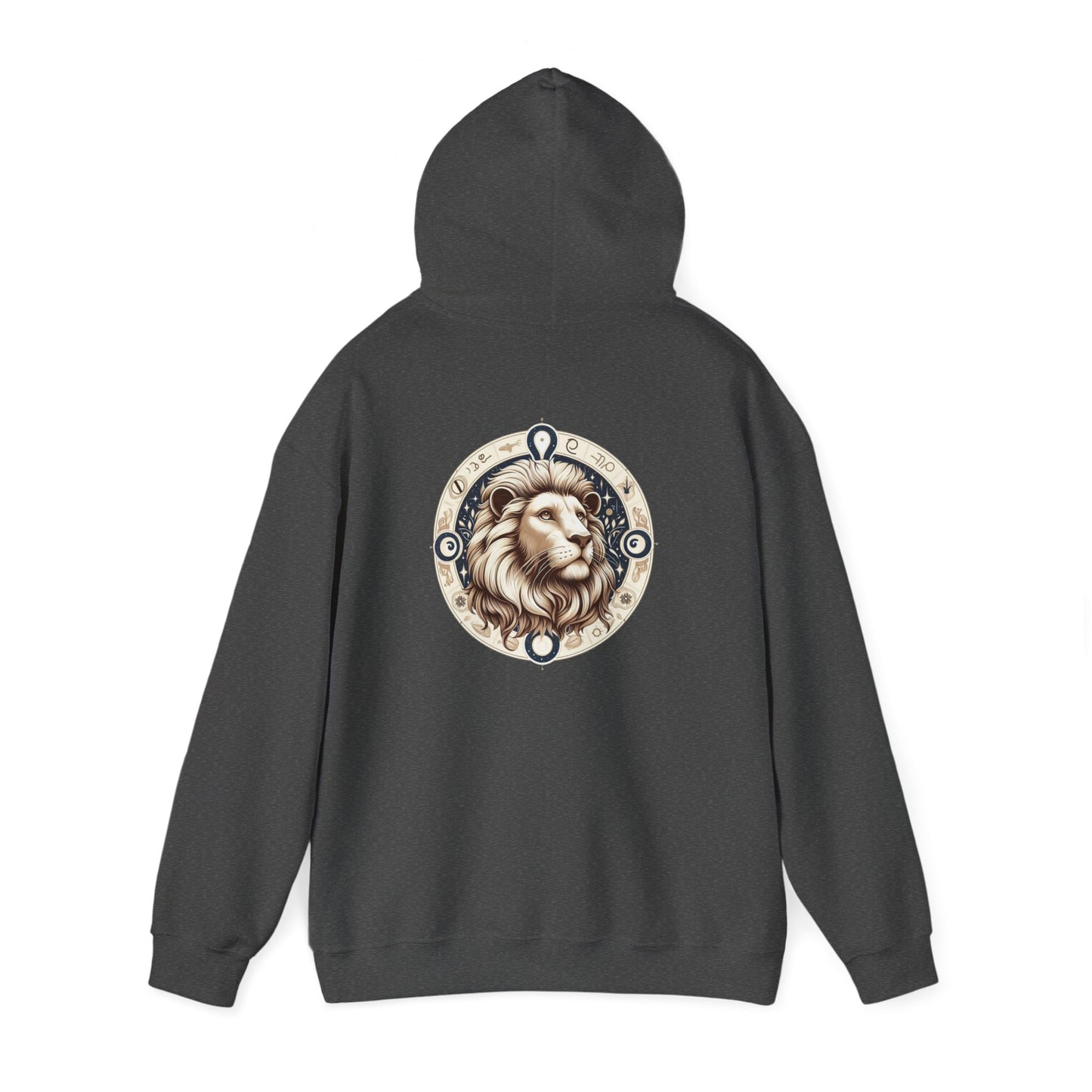 Lion | Signe du zodiaque | Sweat à capuche unisexe Heavy Blend™