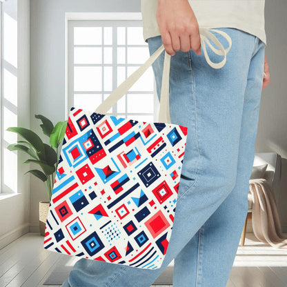 Modern Multicolored Abstract Shapes | Tote Bag