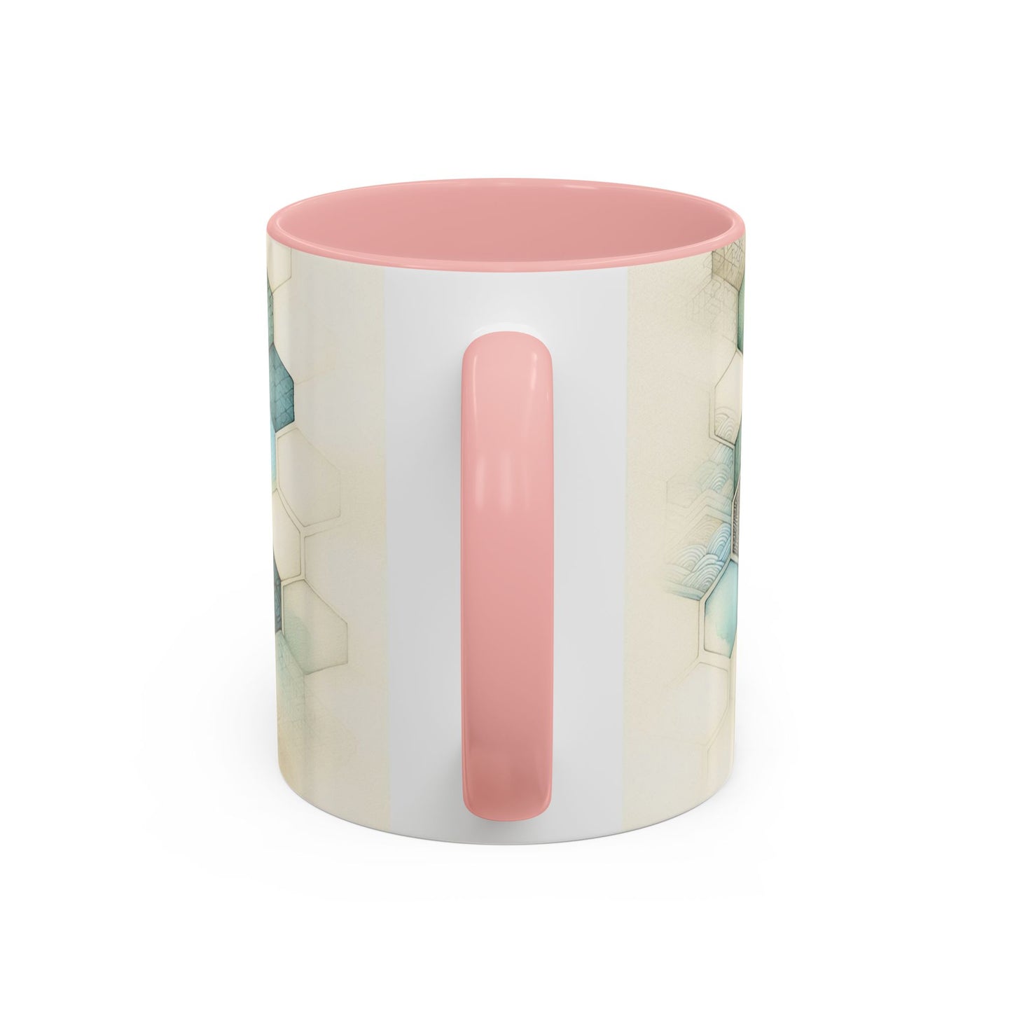 Calming Geometric Design | Accent Coffee Mug (11oz)