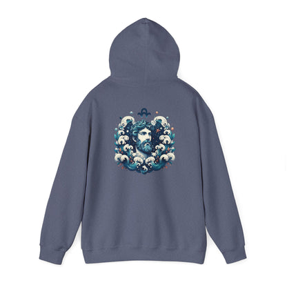 Aquarius | Zodiac Sign | Unisex Heavy Blend™ Hooded Sweatshirt