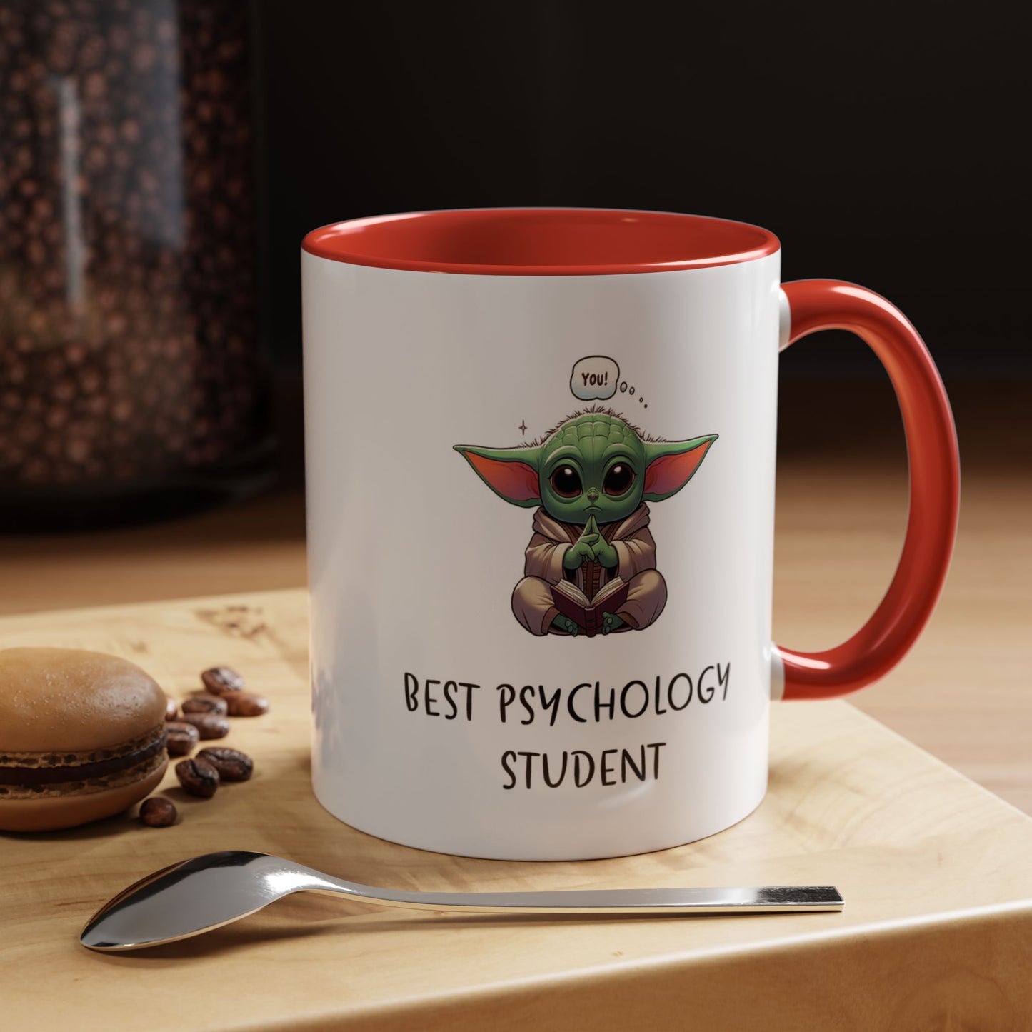 Best Psychology Student | Accent Coffee Mug (11, 15oz)