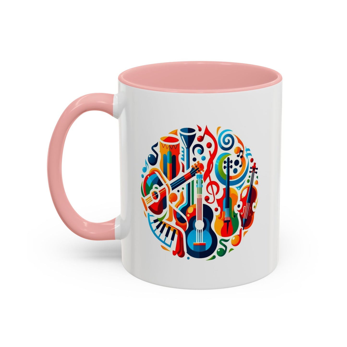 Musical Instruments | Accent Coffee Mug (11, 15oz)