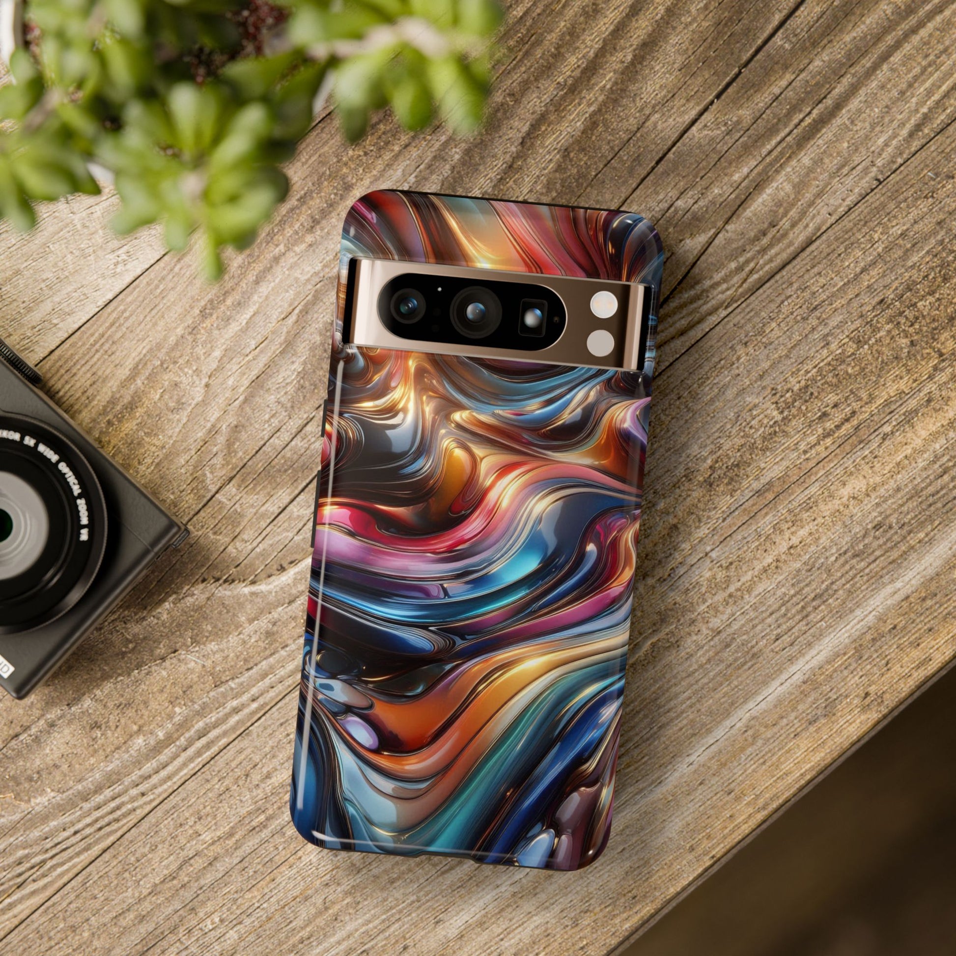 Wave Art Multicolored | Tough Cases