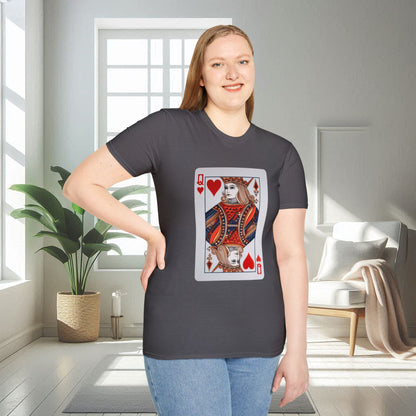 Reine de cœur | T-shirt doux unisexe