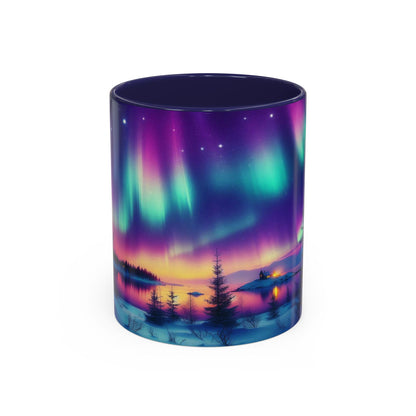 Beautiful Northern Lights | Accent Coffee Mug (11oz)