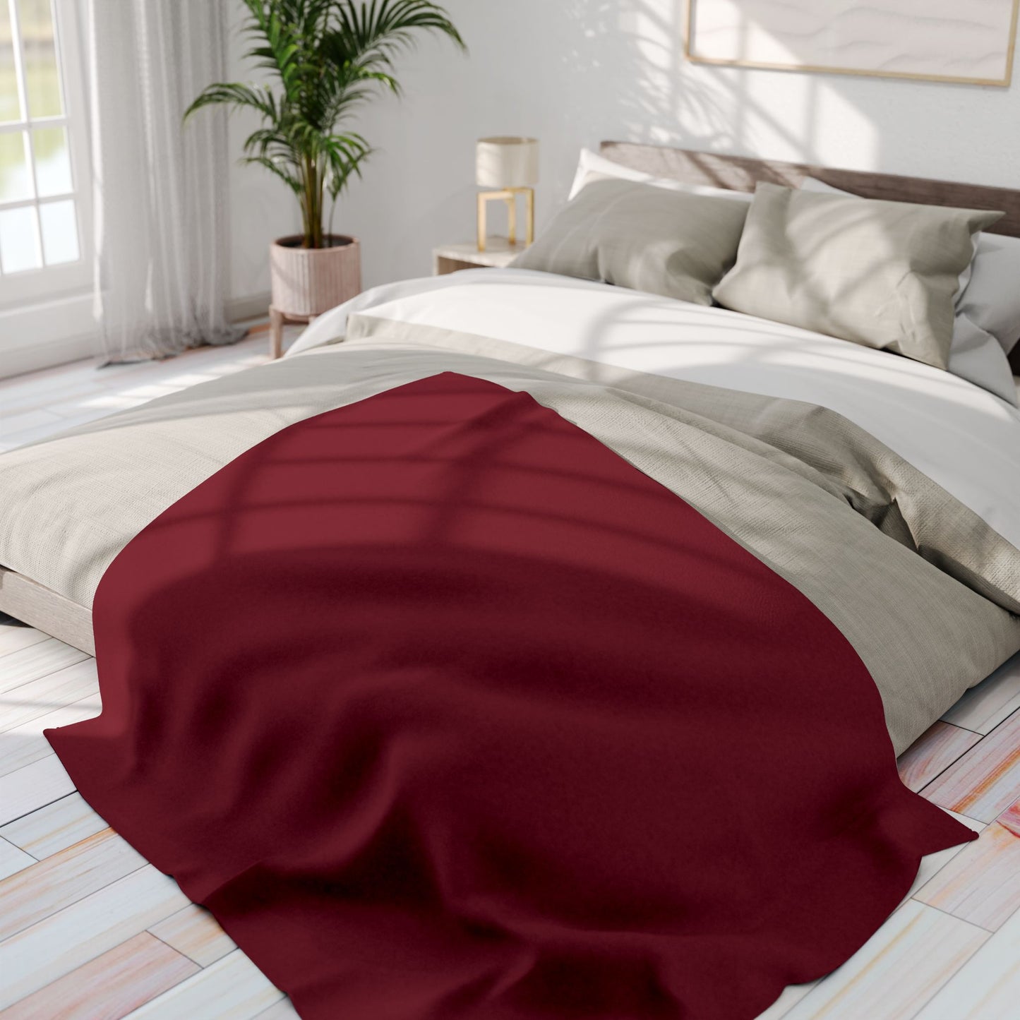 Burgundy | Arctic Fleece Blanket