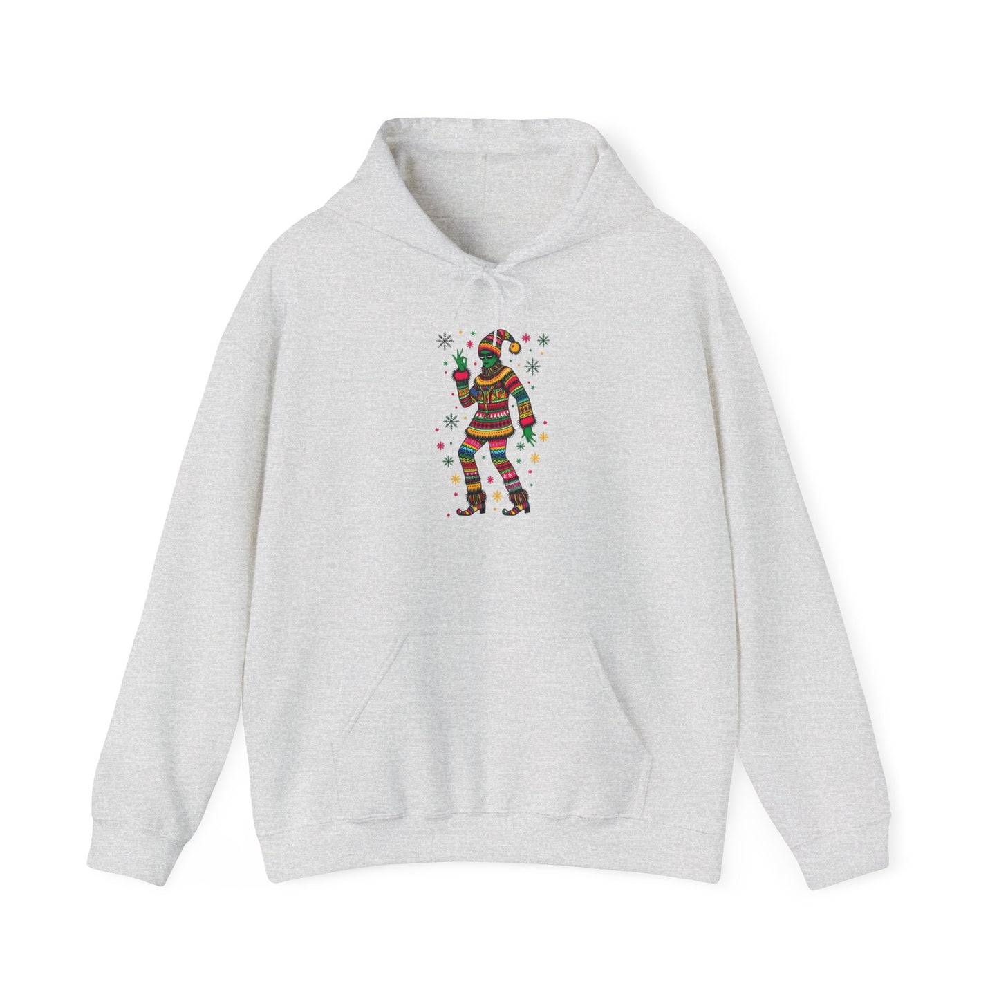 Long Legs Partying on Christmas | Unisex Heavy Blend™ Hooded Sweatshirt