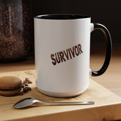 Survivor | Accent Coffee Mug (11, 15oz)