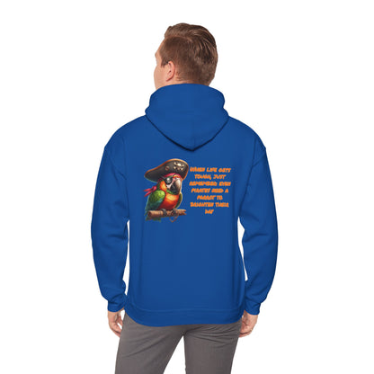 Pirate's Parrot | Unisex Heavy Blend™ Hooded Sweatshirt