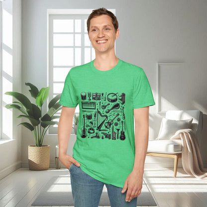 Música rock | Camiseta unisex suave