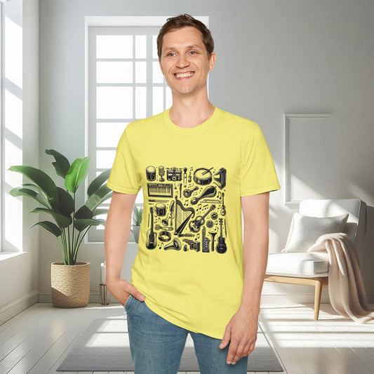 Musique Rock | T-shirt doux unisexe