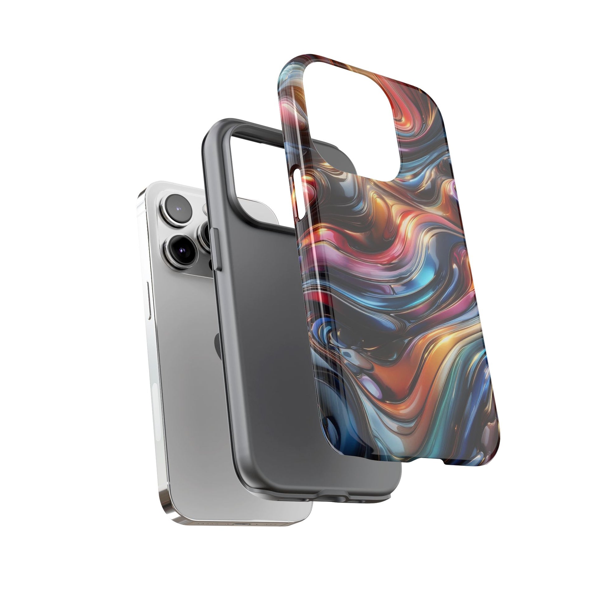 Wave Art Multicolored | Tough Cases