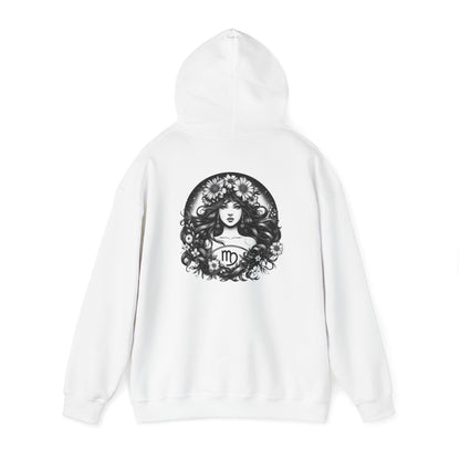 Sudadera unisex con capucha Heavy Blend™ | Signo del zodiaco Virgo