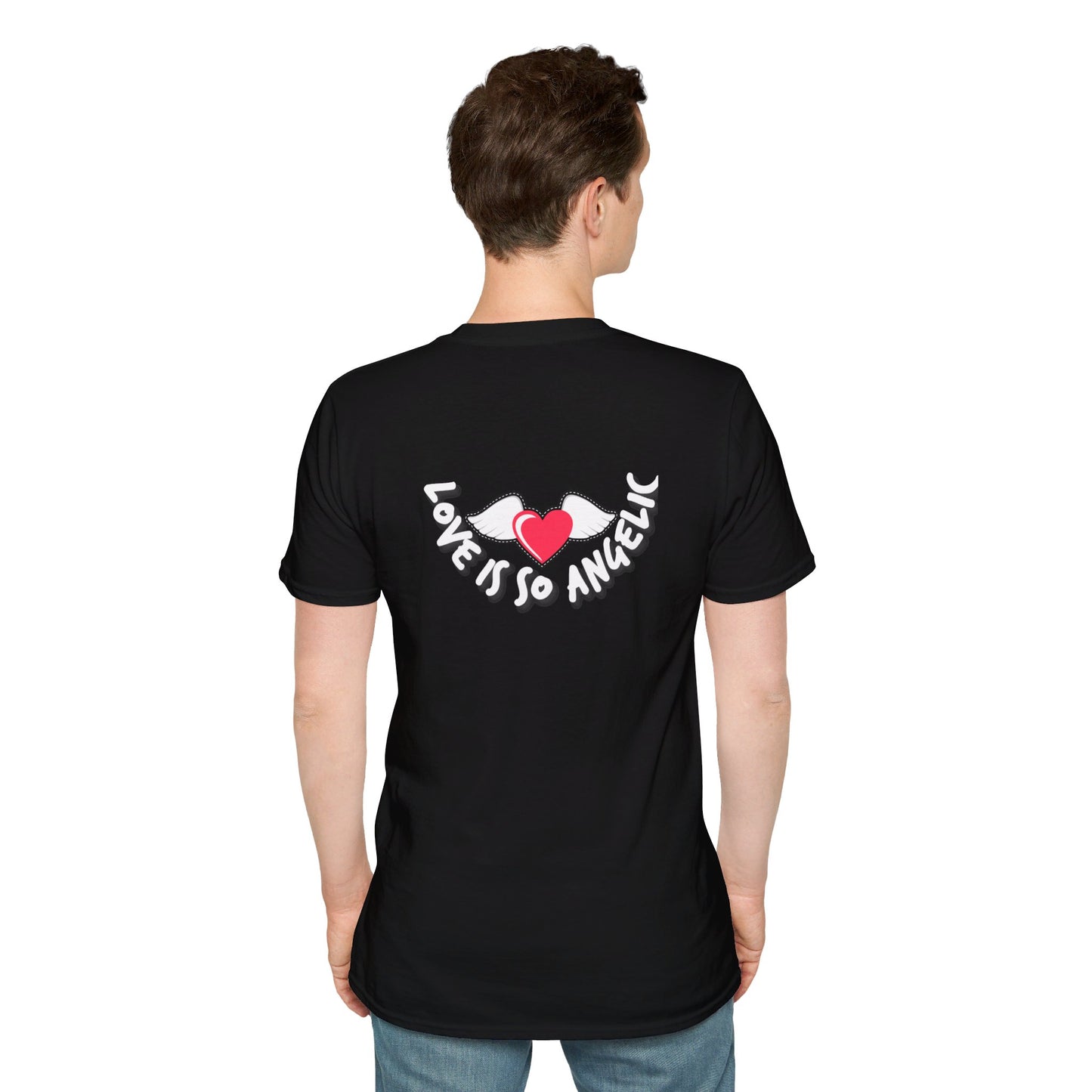 Love Is So Angelic | Unisex Soft T-shirt