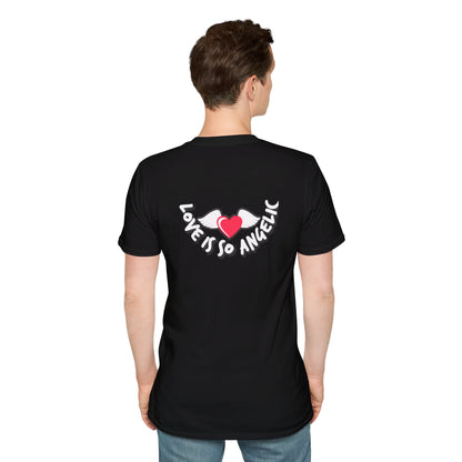 Love Is So Angelic | Unisex Soft T-shirt