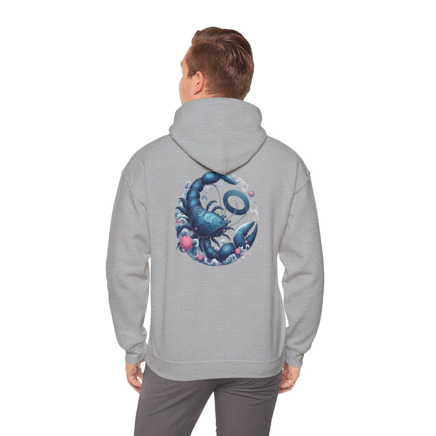 Scorpion | Zodiac Sign | Unisex Heavy Blend™ Hooded Sweatshirt