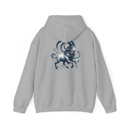 Capricorne | Signe du zodiaque | Sweat à capuche unisexe Heavy Blend™