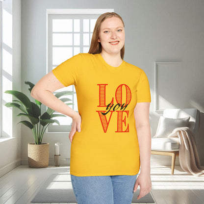 Love You | Unisex Soft T-shirt