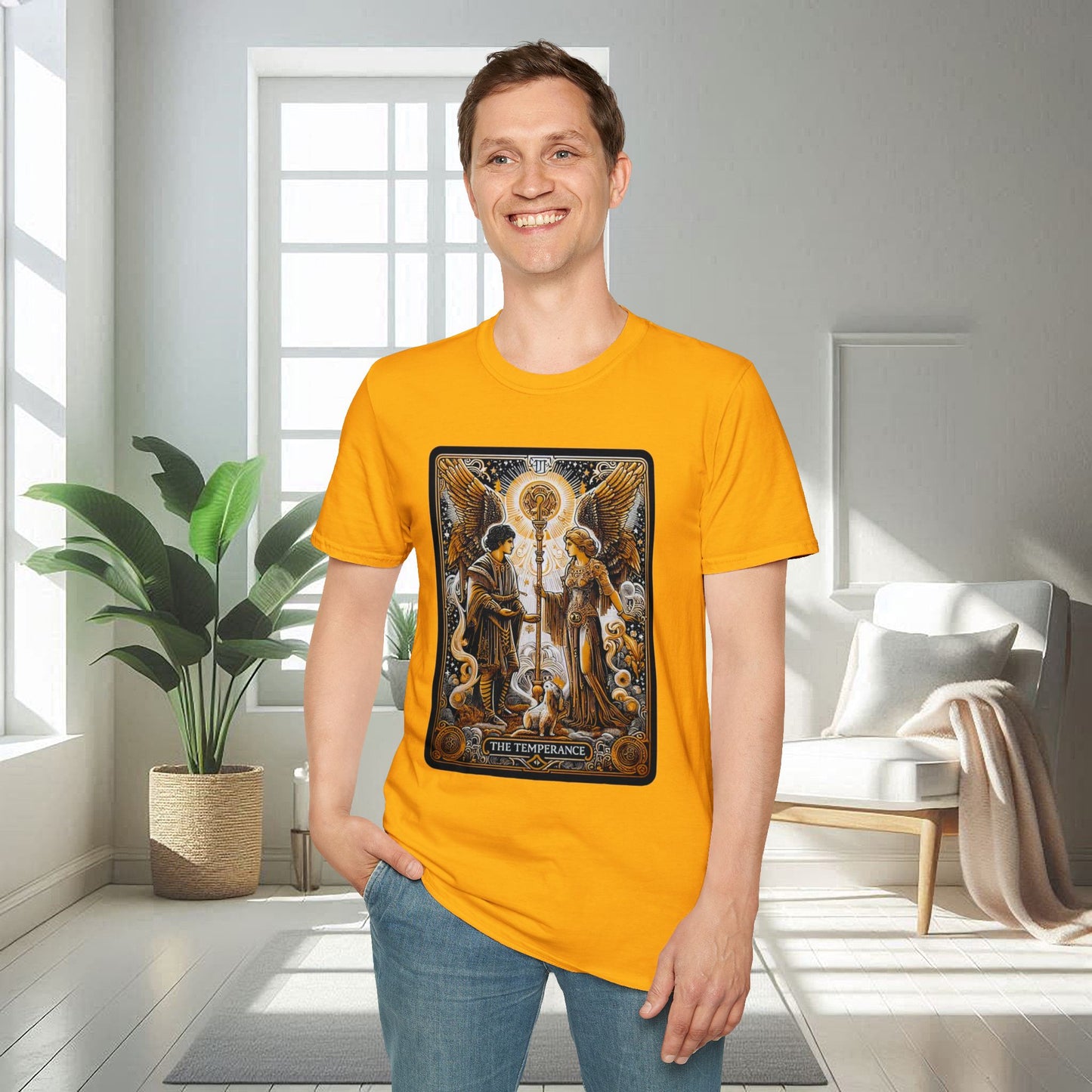 Le Tarot de la Tempérance | T-shirt doux unisexe