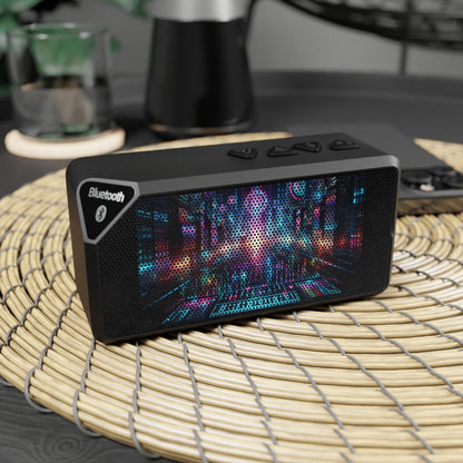 Cyberpunk Cityscape | Jabba Bluetooth Speaker