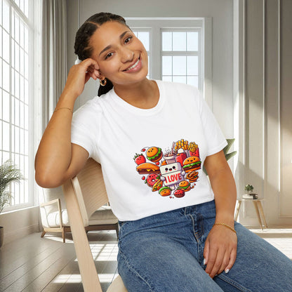 I Love Food | Unisex Soft T-shirt