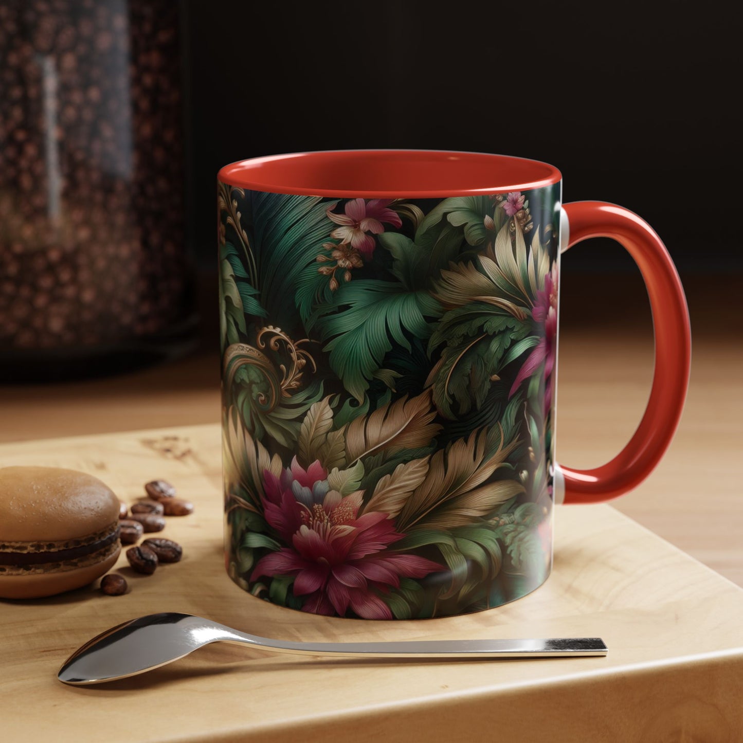 Forest Greenery | Accent Coffee Mug (11oz)